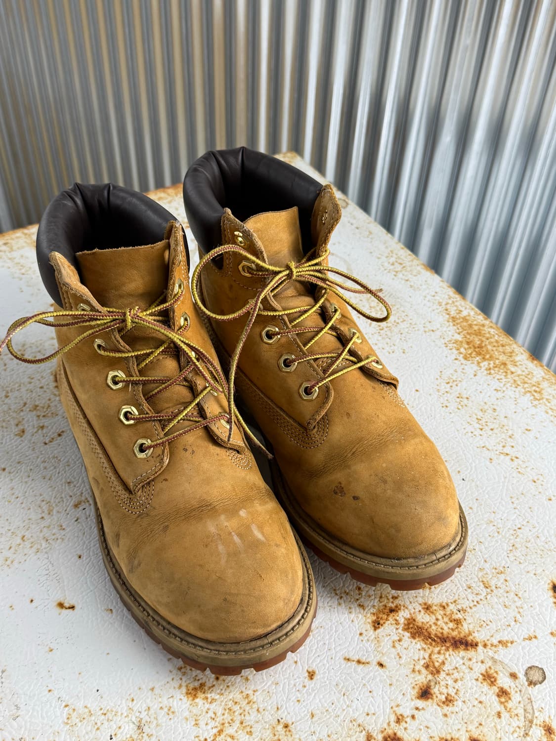 팀버랜드 6인치 프리미엄 워터프루프 위트 누벅 부츠 (230-240) 상품이미지2