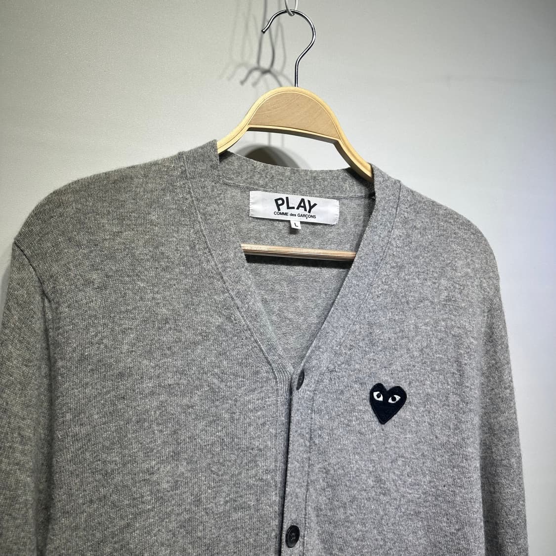 꼼데가르송 니트 가디건 판매합니다 상품이미지3