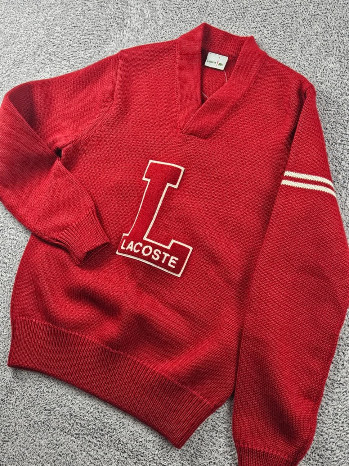 라코스테 부클 빅로고 크리켓 니트 스웨터 (4[100]) / 11311 상품이미지6
