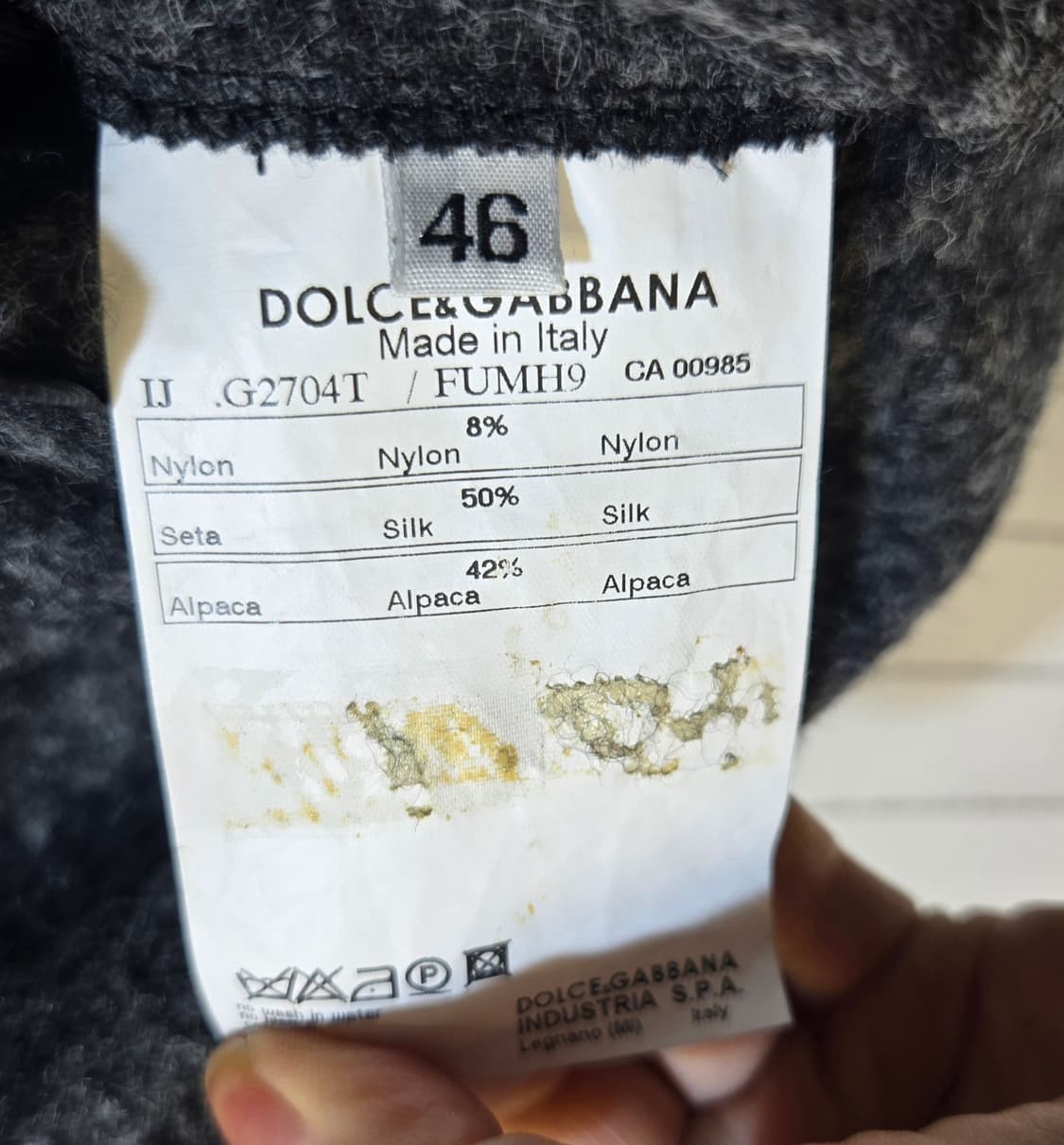 돌체앤가바나 블랙 블레이저 자켓 상품이미지3