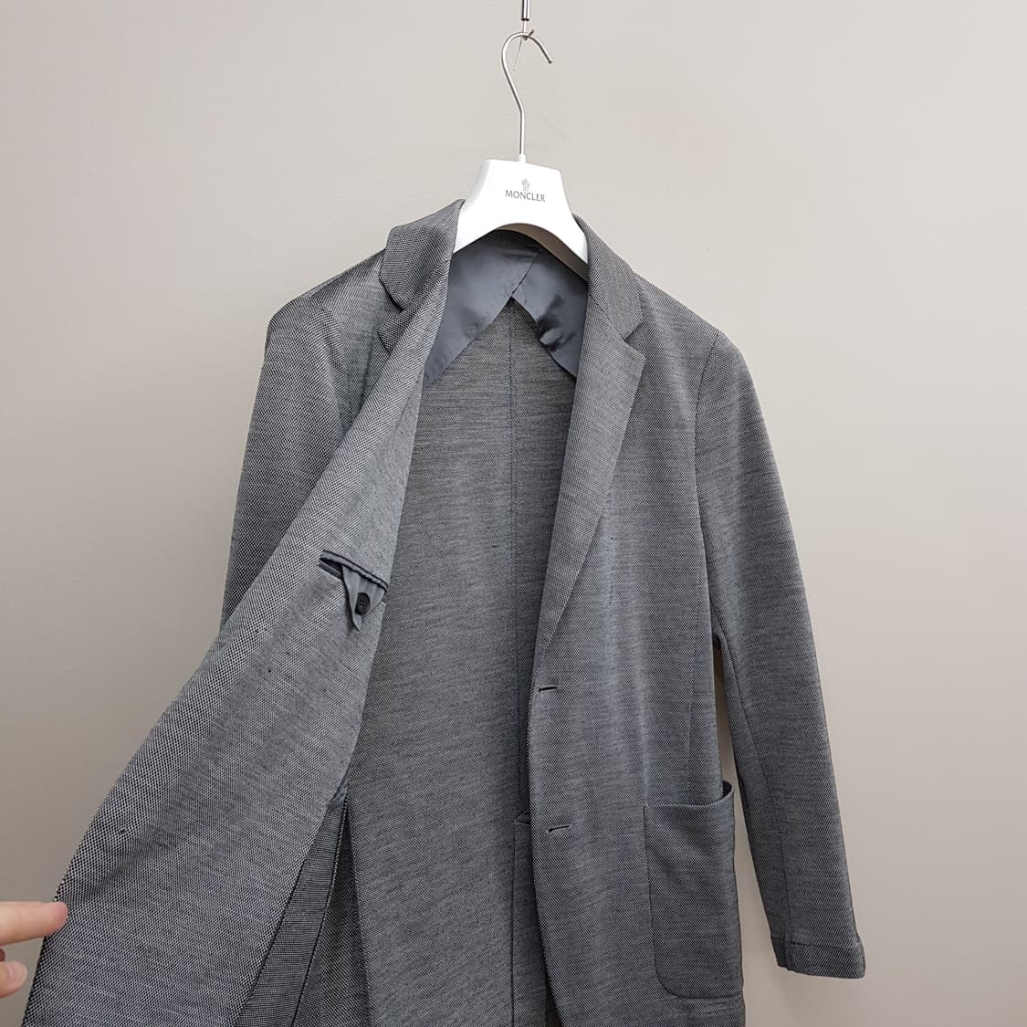 한섬 타임 더 젠틀 2021 린넨 블렌드 테일러드 자켓 100사이즈 상품이미지6