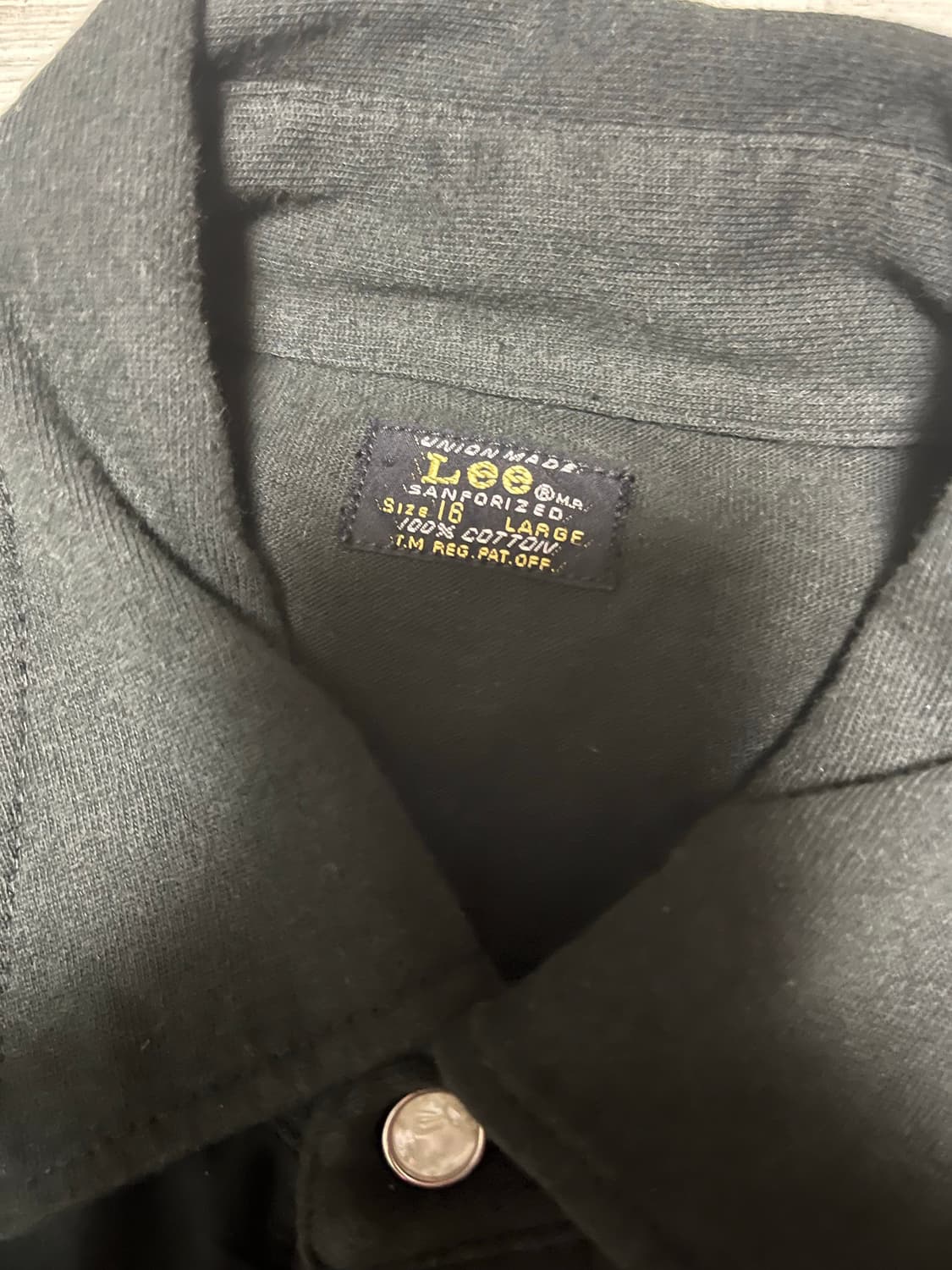 Lee 리 검정셔츠 상품이미지6