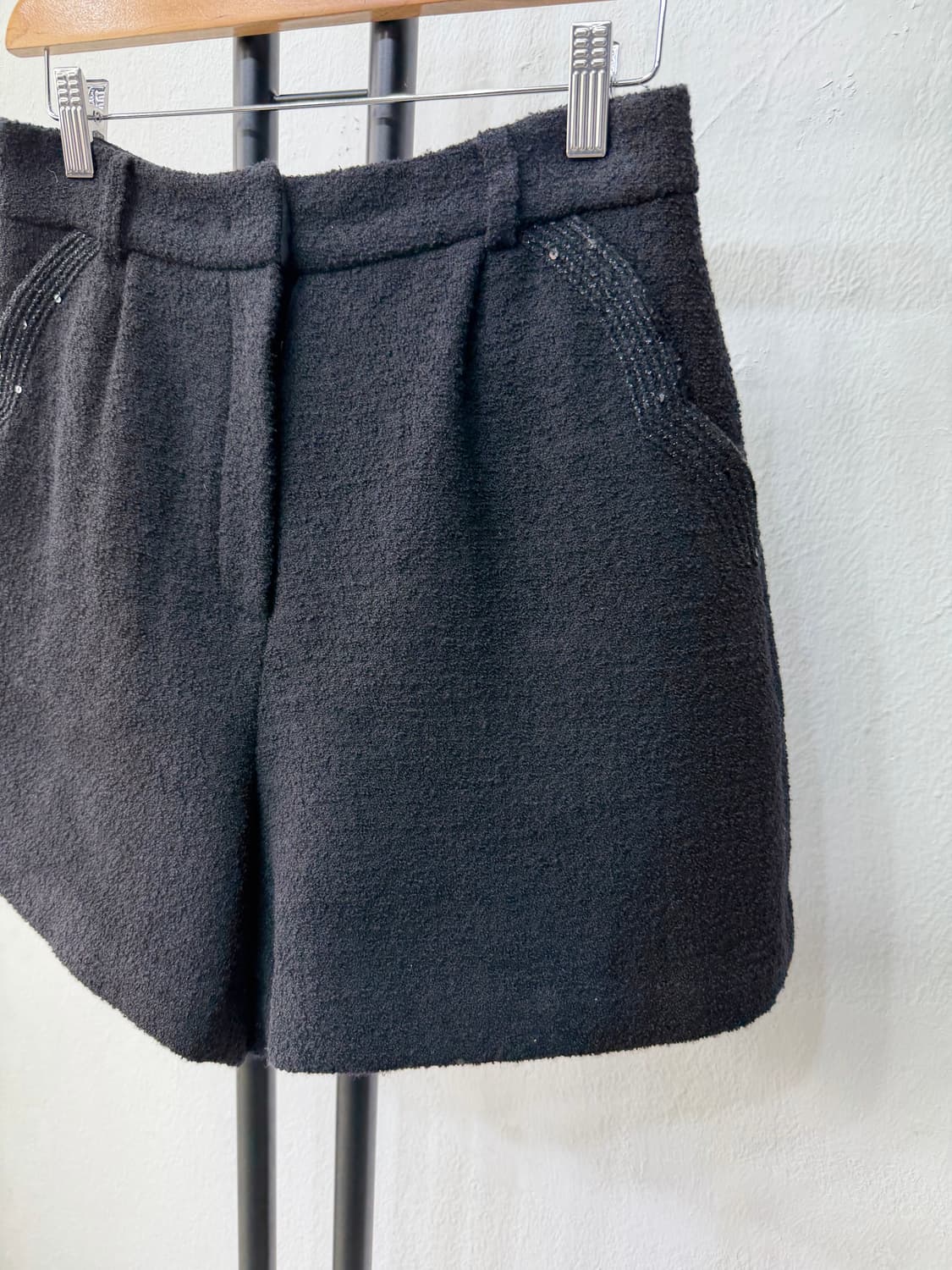 정품) TIME 타임 한섬 22ss 이태리 캄포레원단 반바지 64(26) 상품이미지3