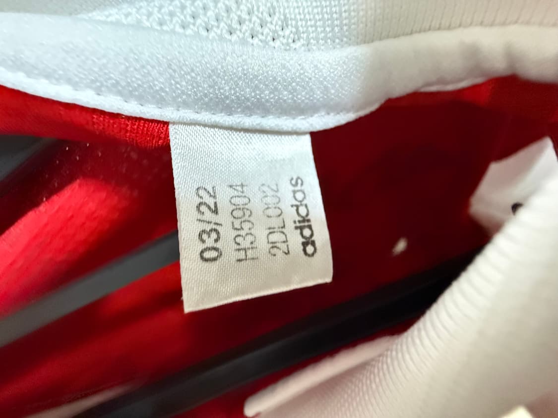 아디다스 22-23 아스날 홈 어센틱 외데고르 상품이미지4