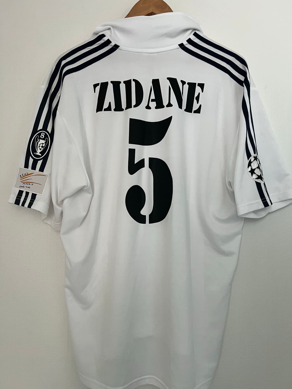 01/02 챔스 지네딘 지단 유니폼(반팔) 상품이미지2