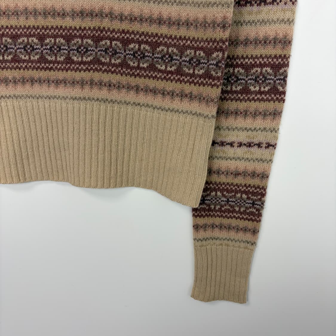 폴로 랄프로렌 노르딕 패턴 니트 티셔츠 상품이미지4