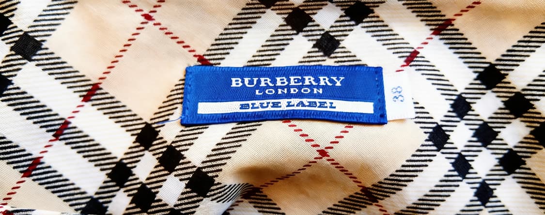 버버리 노바체크 리본 랩 미니 스커트 (민트급 컨디션) 상품이미지10