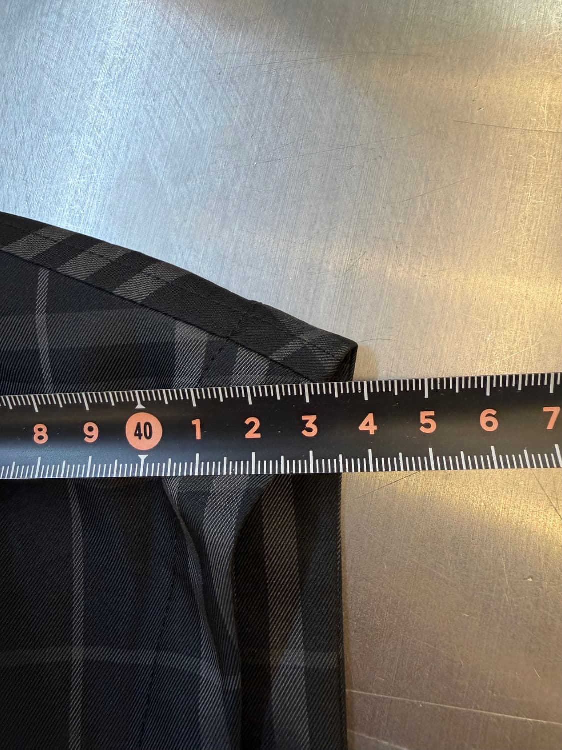 (버버리 골프 체크 집업 조끼 상품이미지7