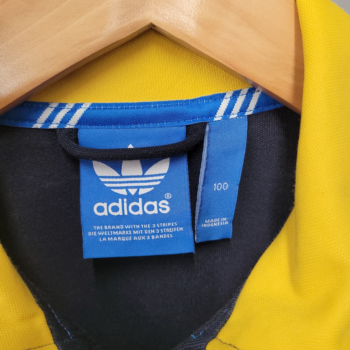 Adidas 아디다스 유로파 트랙탑 네이비/옐로 상품이미지7