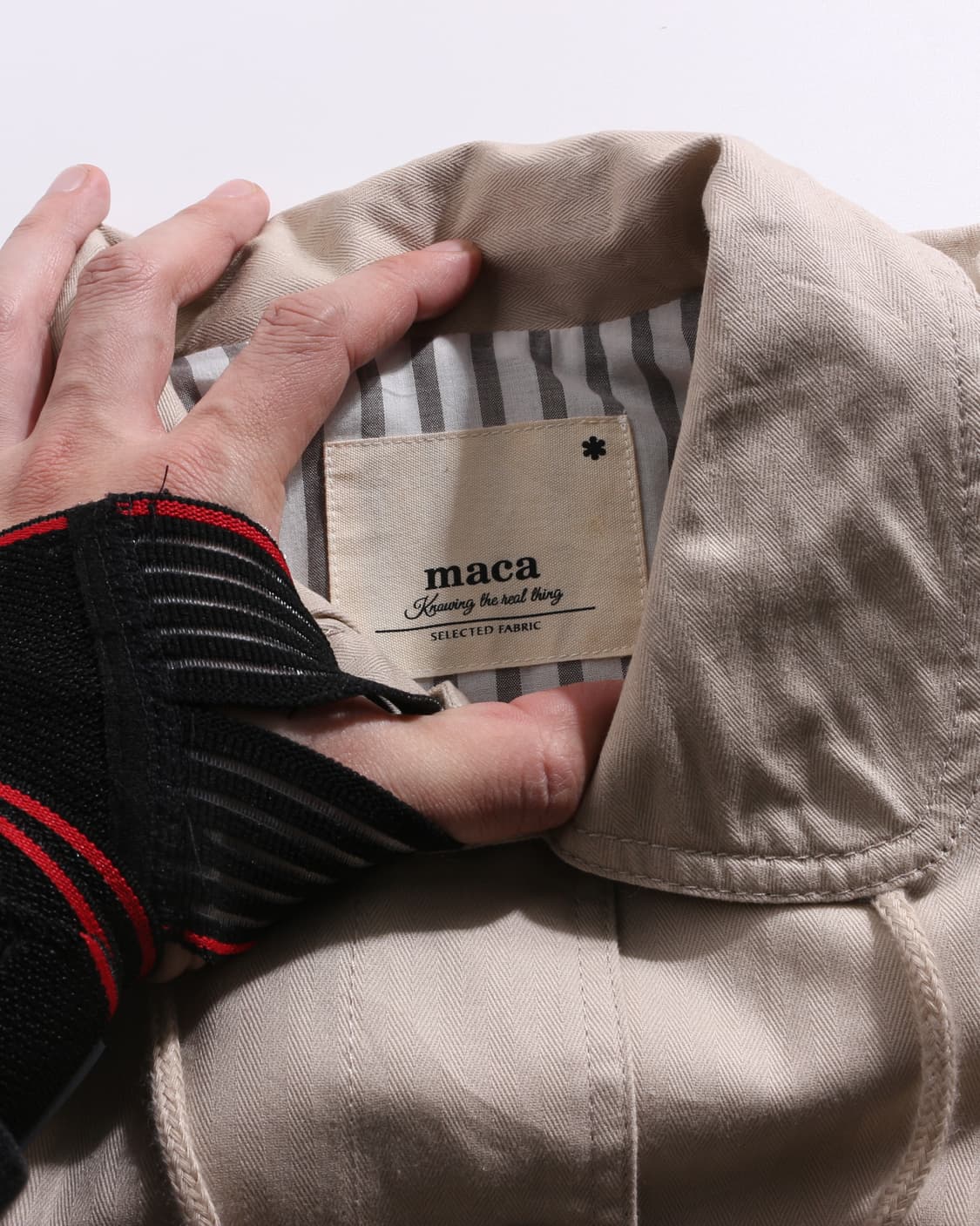 Maca 모리걸 beige coat 상품이미지4