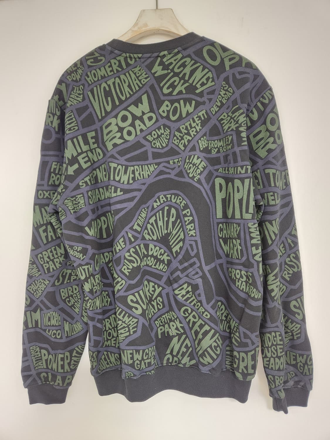 마커스루퍼 런던맵 맨투맨 상품이미지2