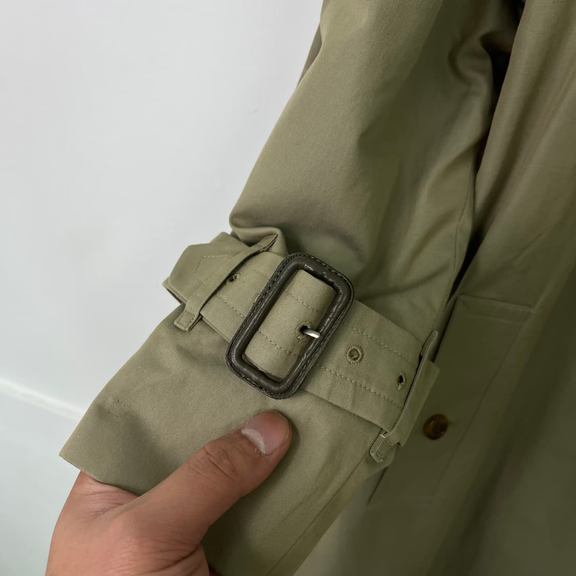 100 버버리 싱글 트렌치 코트 상품이미지5