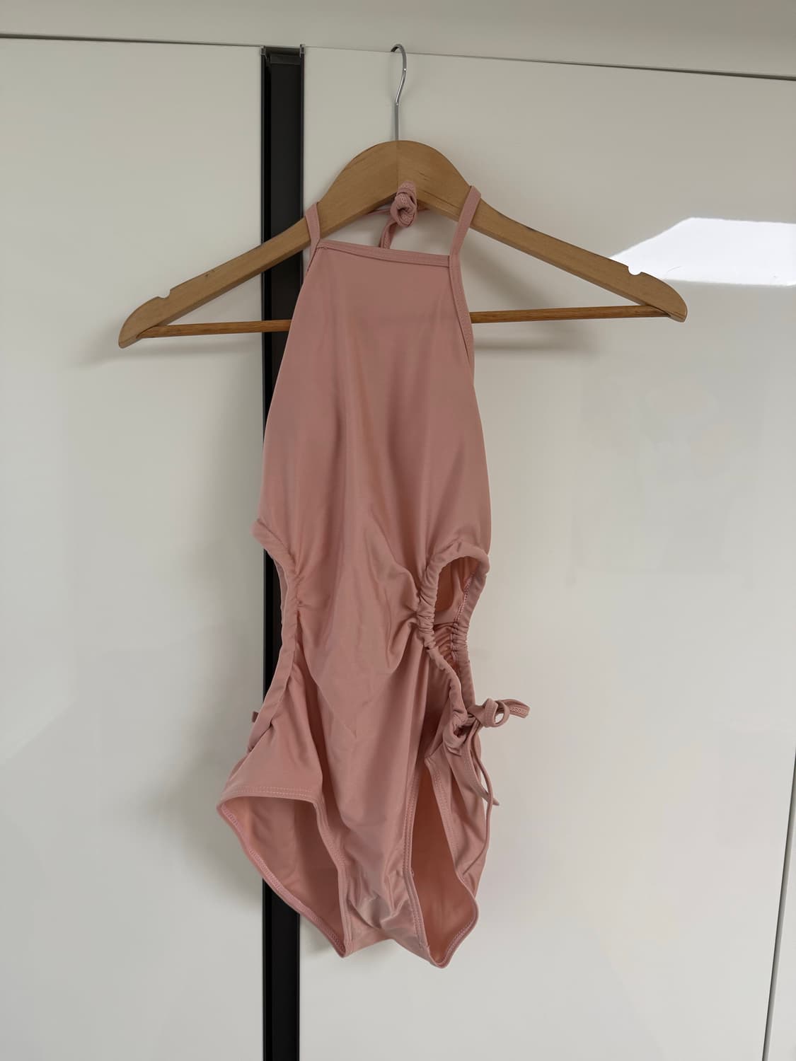 홀터넥 모노키니 핑크 상품이미지5