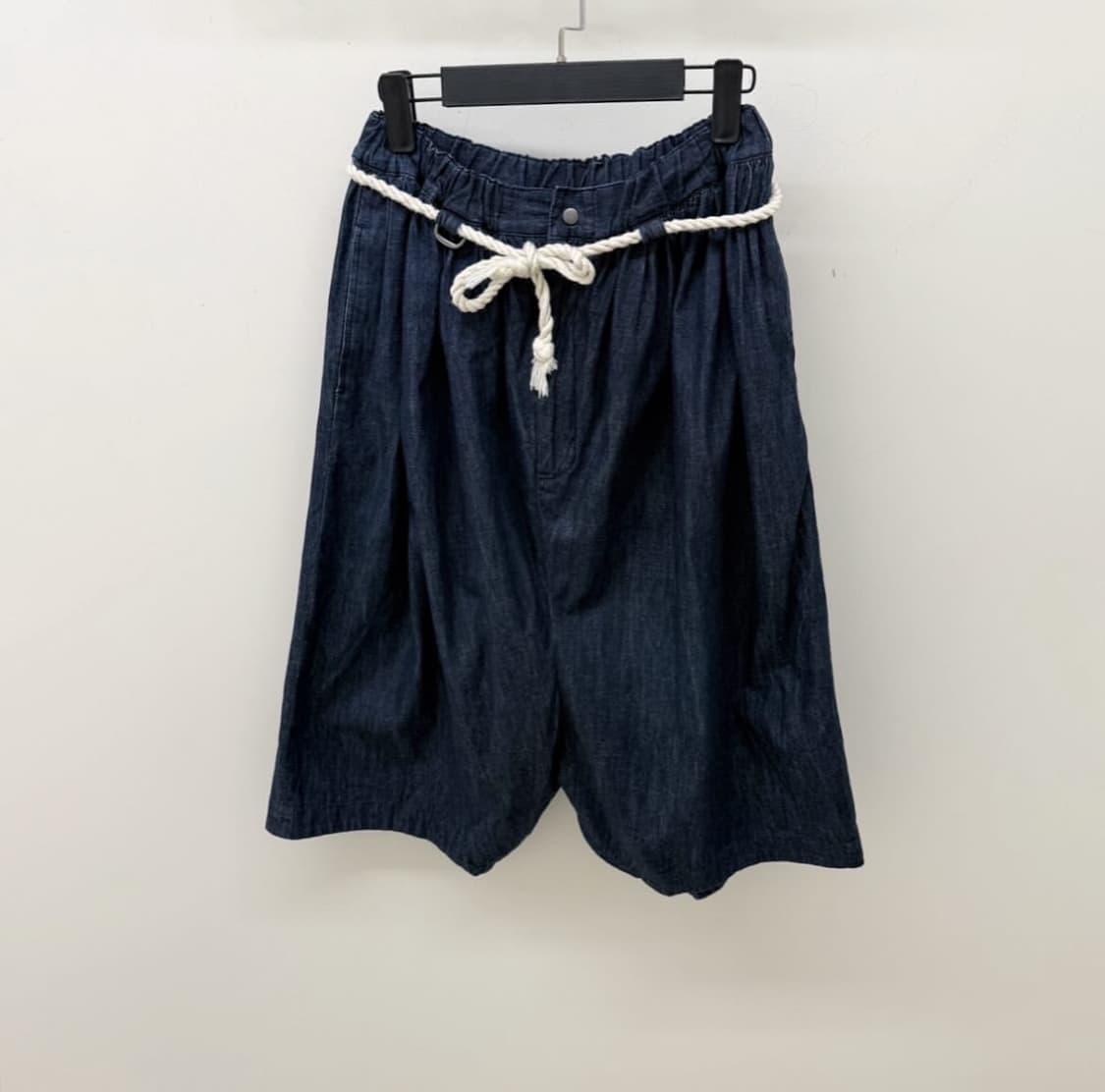 지에다 로프 버뮤다 데님 팬츠 상품이미지1