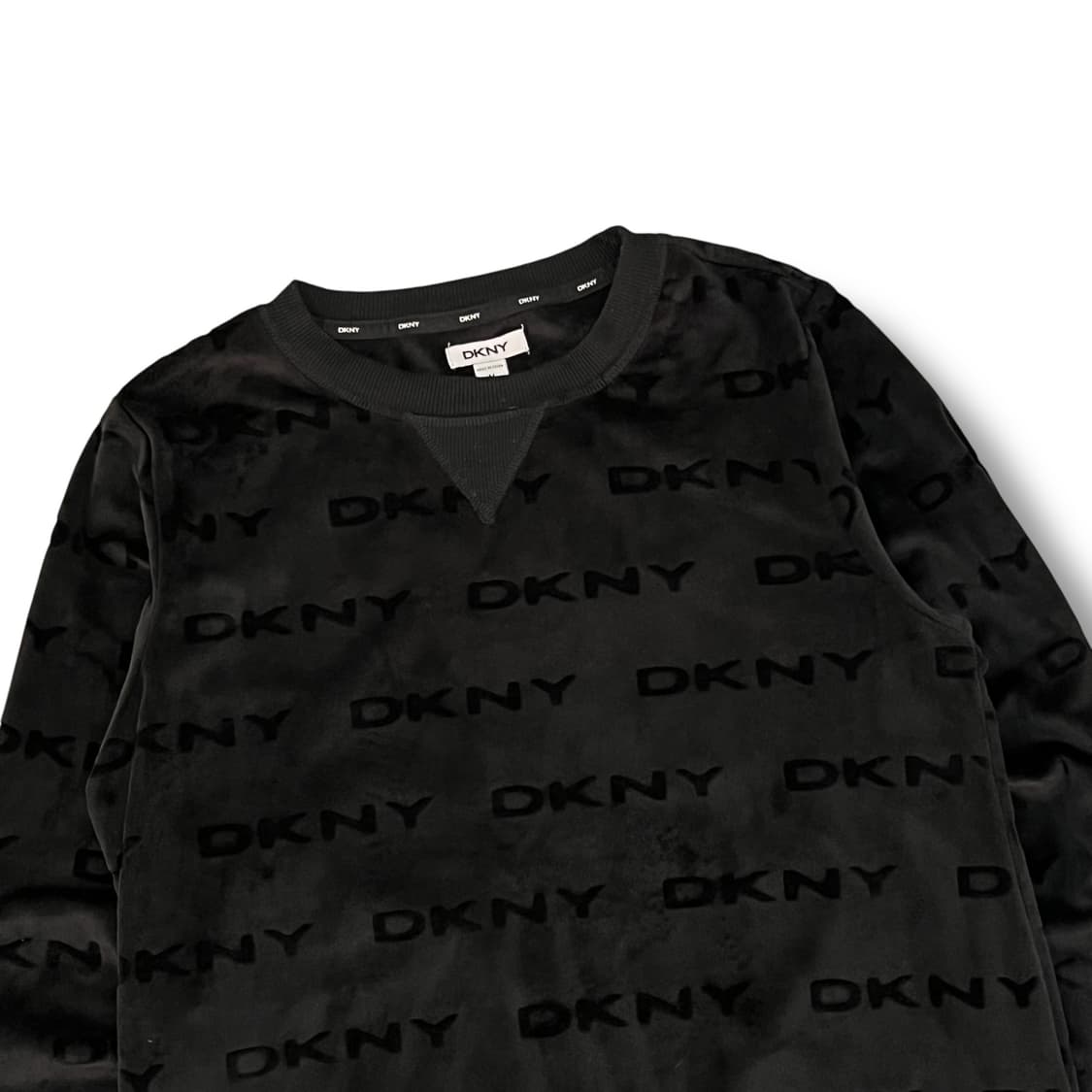  dkny 멀티로고 벨루어 티셔츠 y12652 상품이미지4