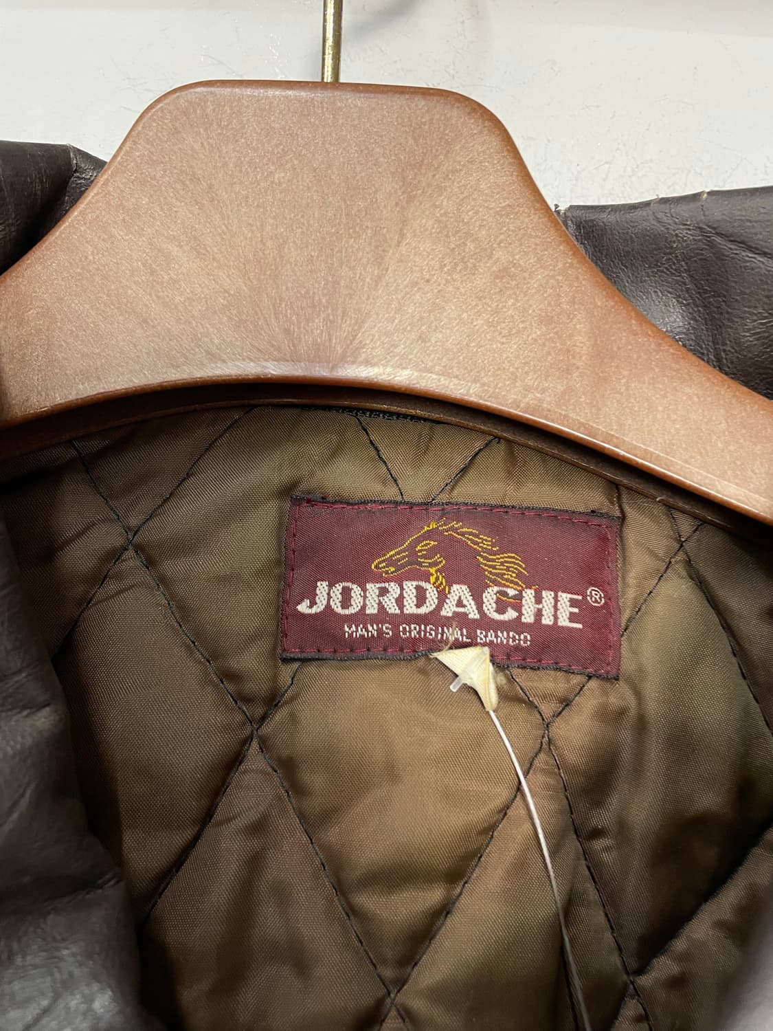 죠다쉬 빈티지 브라운 레더자켓 H2114 상품이미지5