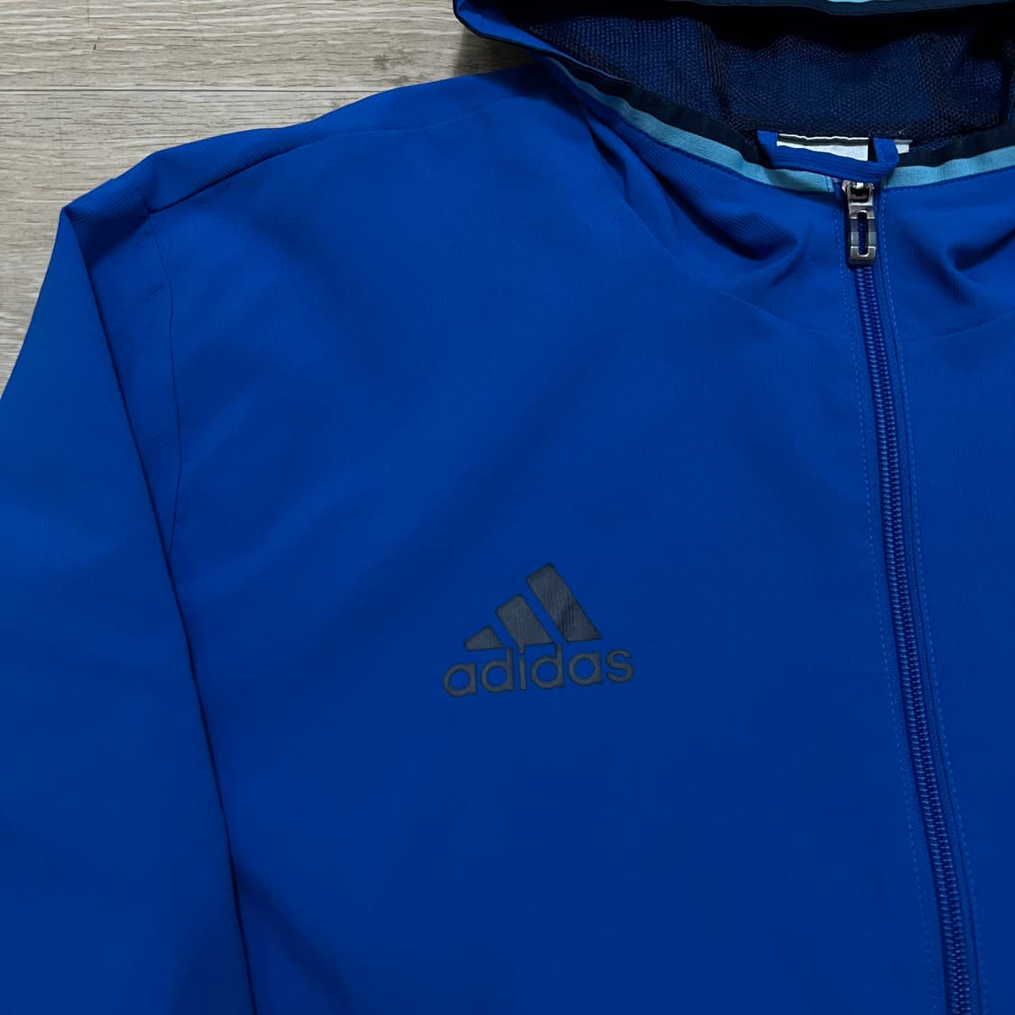 아디다스 클라이마쿨 져지 트랙탑 후드자켓 [블루] XL/105 상품이미지4