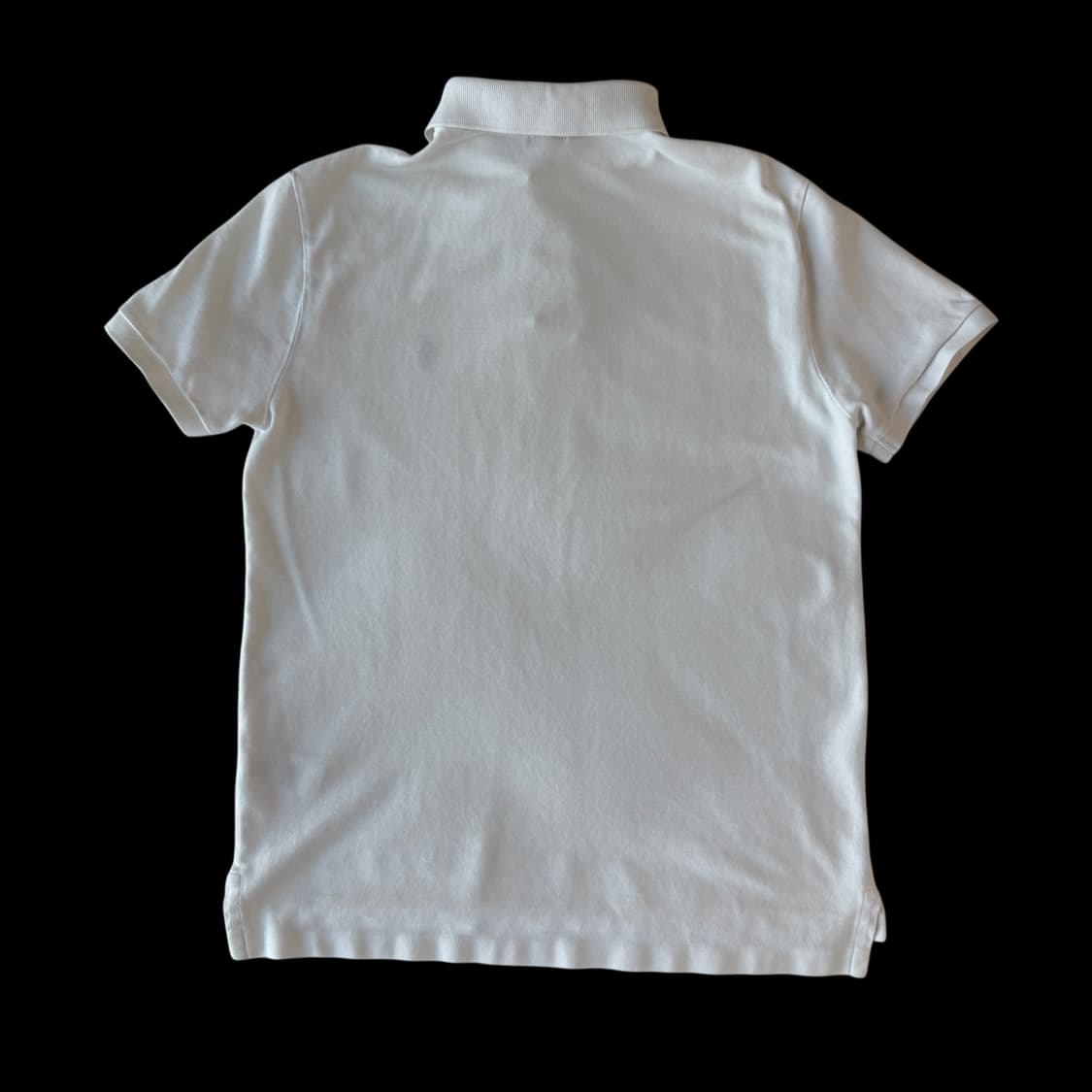 폴로 랄프로렌 화이트 네이비로고 카라티 M-L 사이즈 상품이미지5