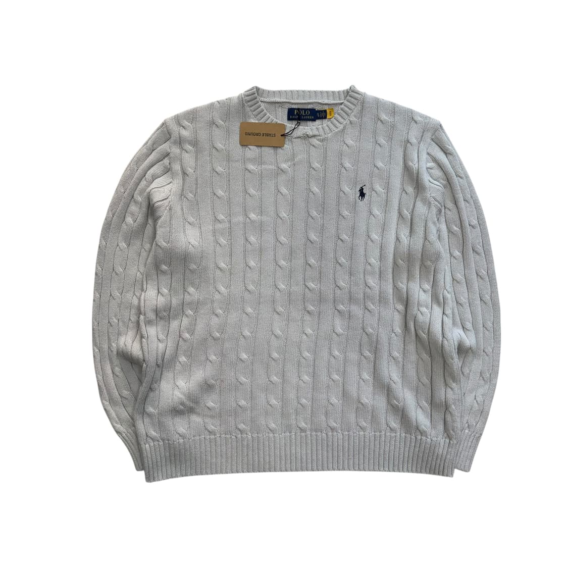 [105] 폴로 랄프로렌 케이블 스웨터 니트 QR Tag 상품이미지1