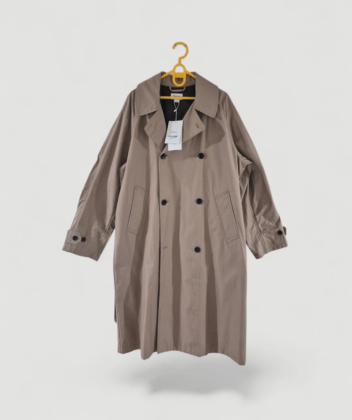 새상품[XL]커버낫 롱 트렌치코트 Men 상품이미지2