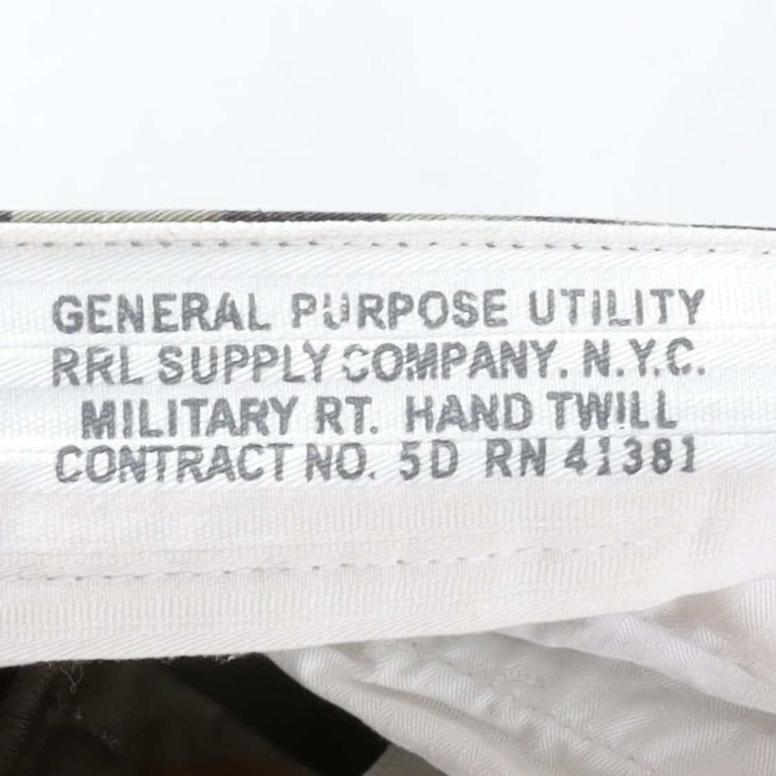 더블알엘 RRL Military Camouflage Pants

 상품이미지10