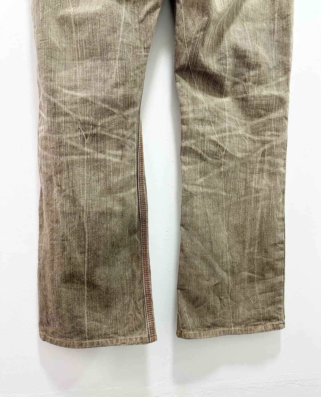 EDWIN flare back strap denim pants 상품이미지6