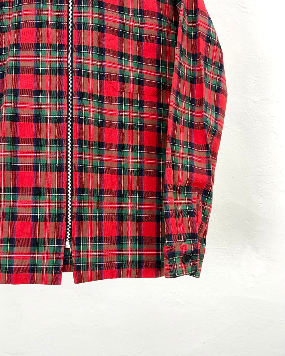 어반 리서치 아이템즈 타탄 체크 셔츠 집 자켓 상품이미지5