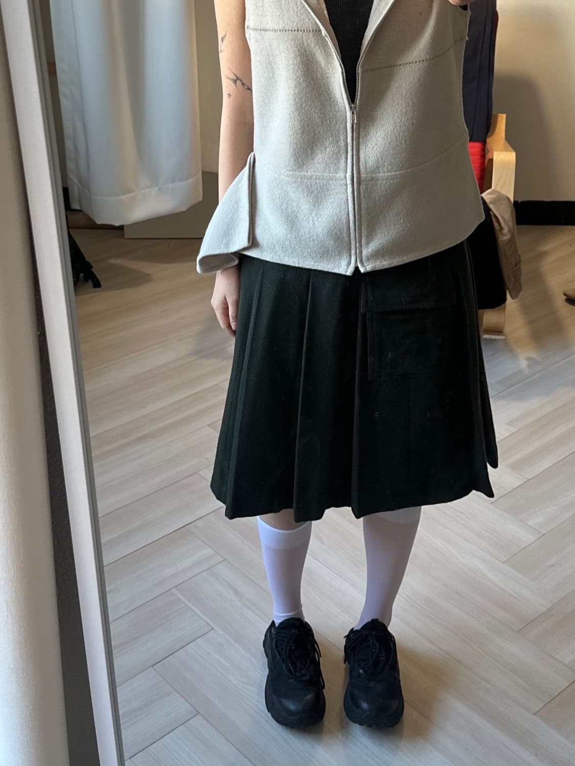 [PURE COLLECTION] cargo pleats skirt 상품이미지3