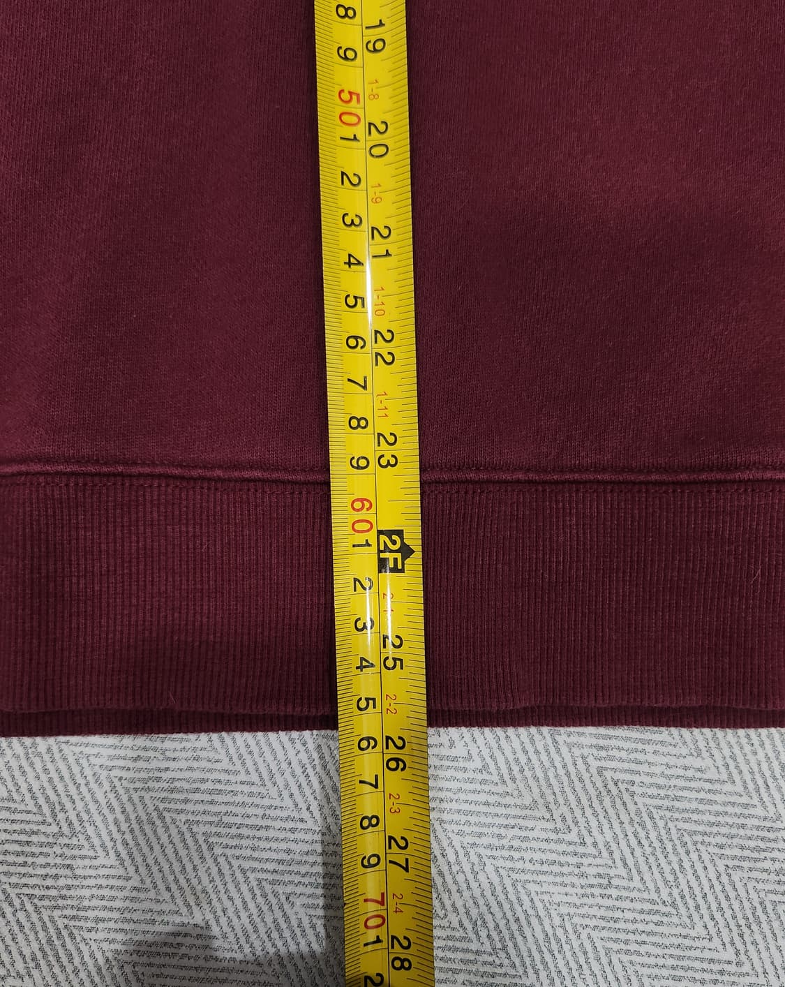 퀵실버 맨투맨 버건디 남녀공용 100사이즈 상품이미지10