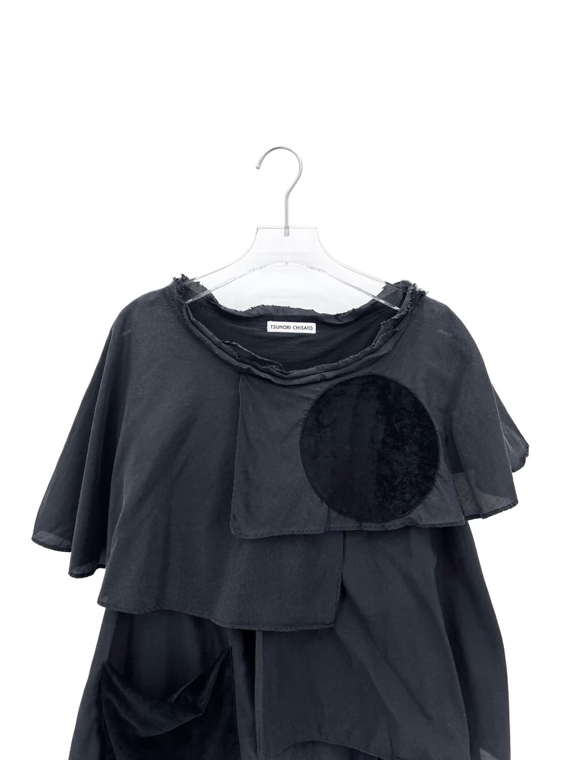 츠모리치사토 Dot Layered Blouse 상품이미지2