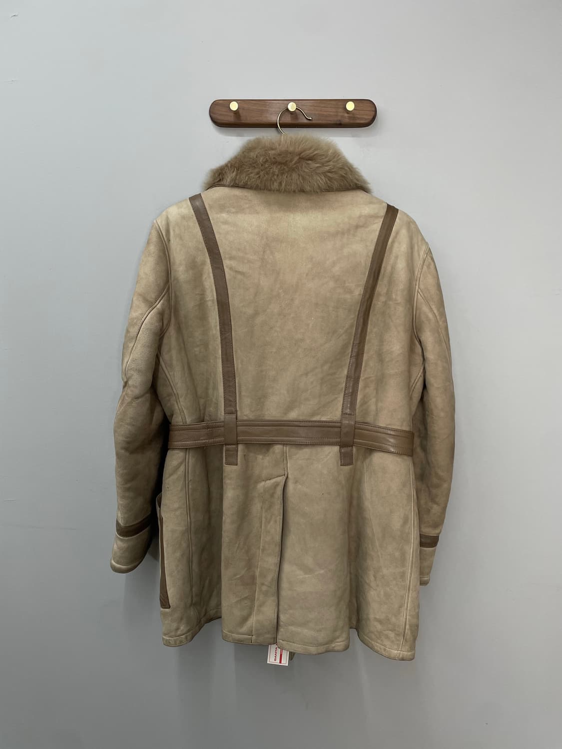 빈티지 70s 양가죽 무스탕 코트 H974 상품이미지4