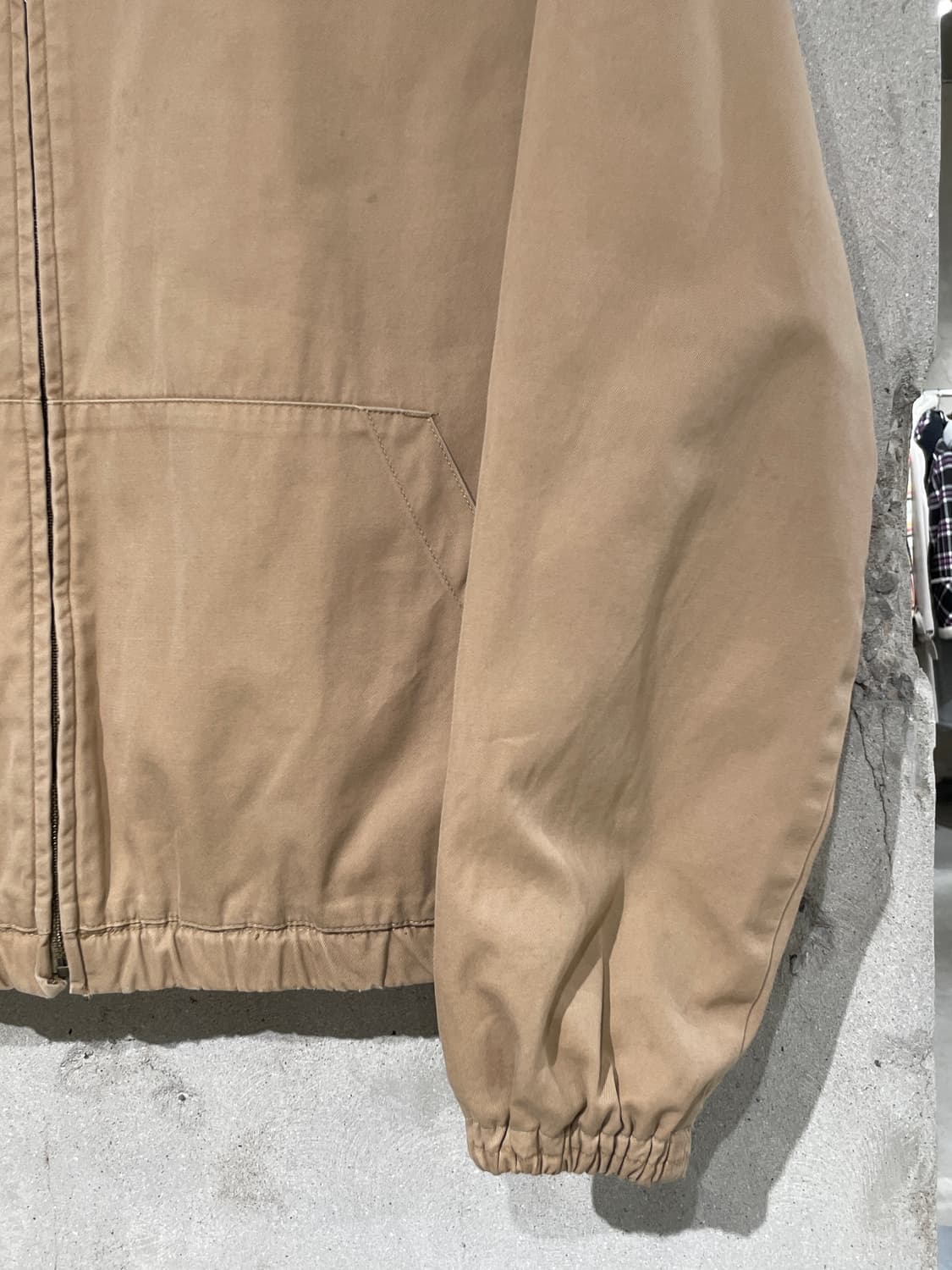 폴로 랄프로렌 라이트 브라운 블랙포니 블루종 자켓 상품이미지5