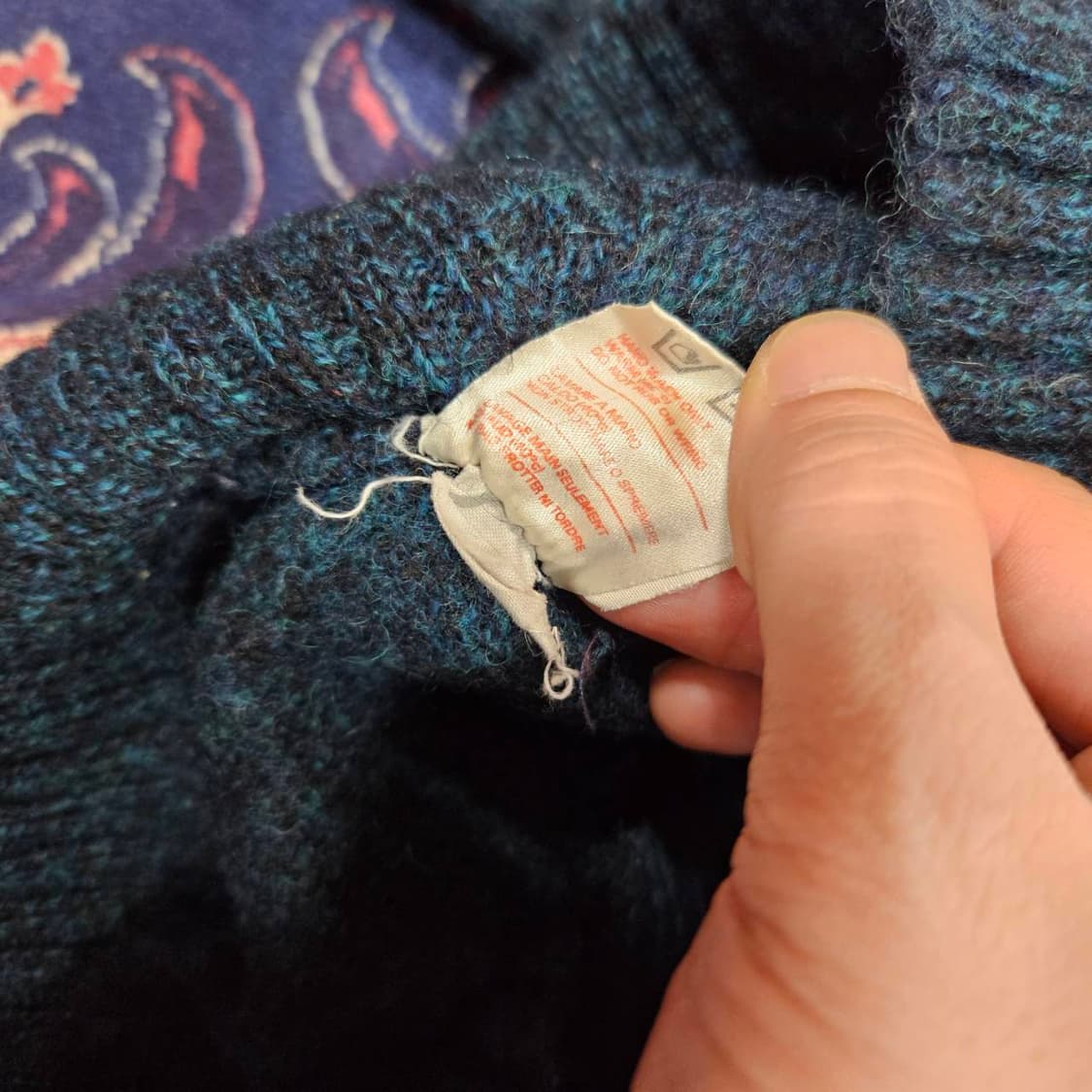 Nordstrom 빈티지 울 아가일
카라넥 니트
Ssize 상품이미지6