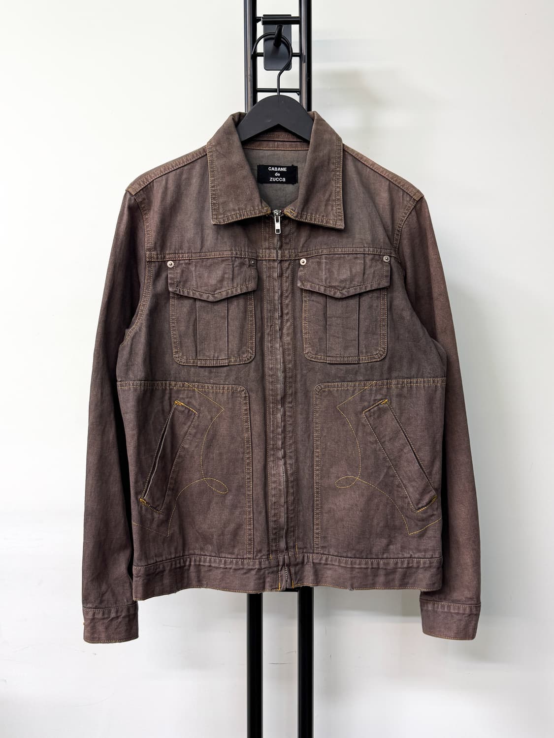 주카 웨스턴 스티치 자켓 상품이미지1