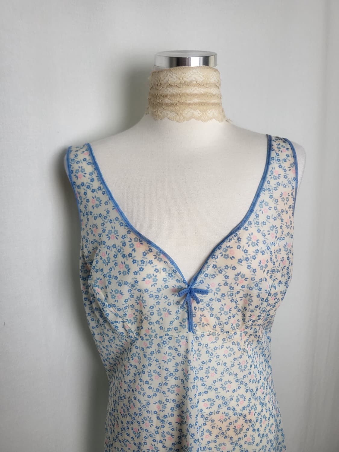 빈티지 플로럴 슬립 원피스 상품이미지1