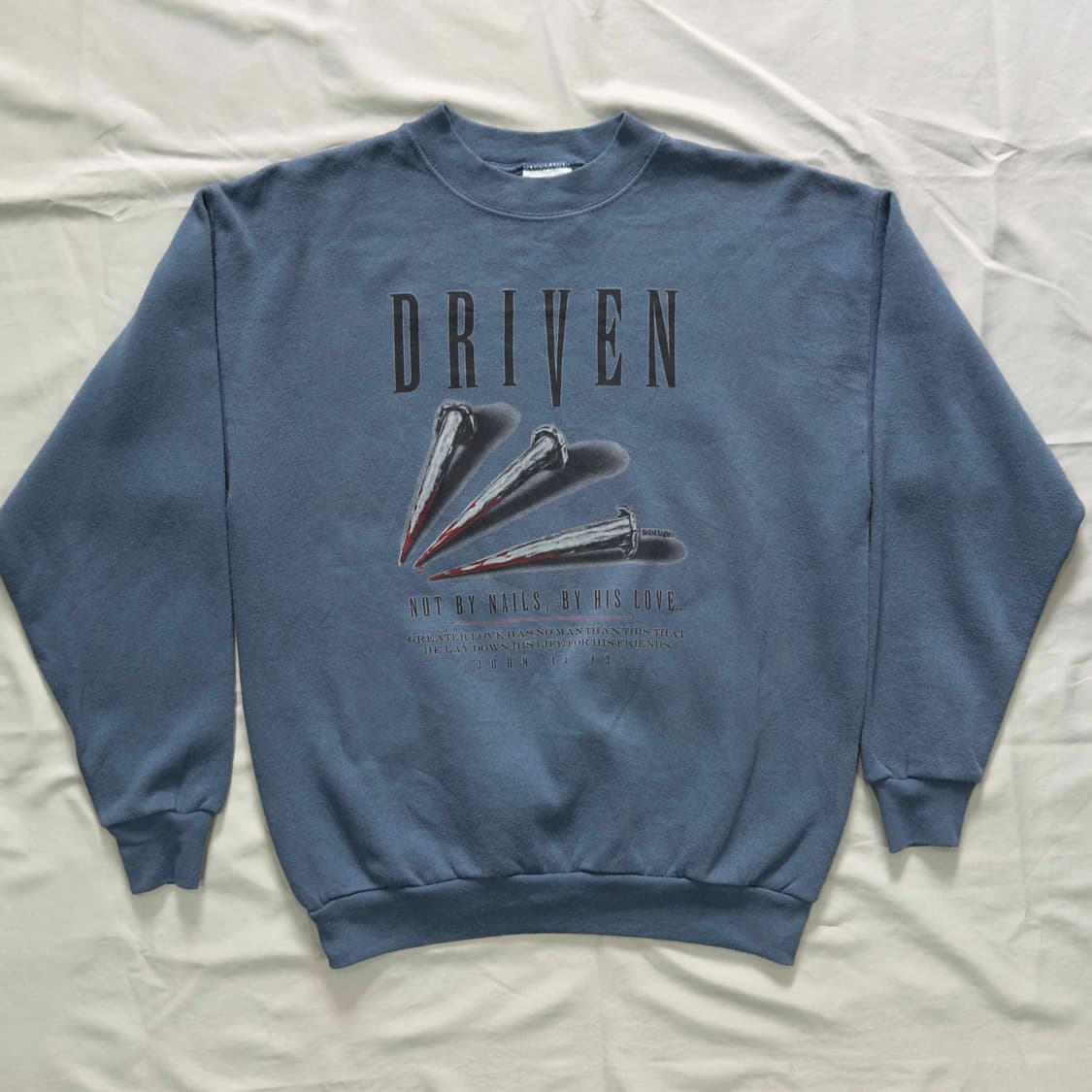 90s 툴텍스 DRIVEN 스웻셔츠 USA 상품이미지1