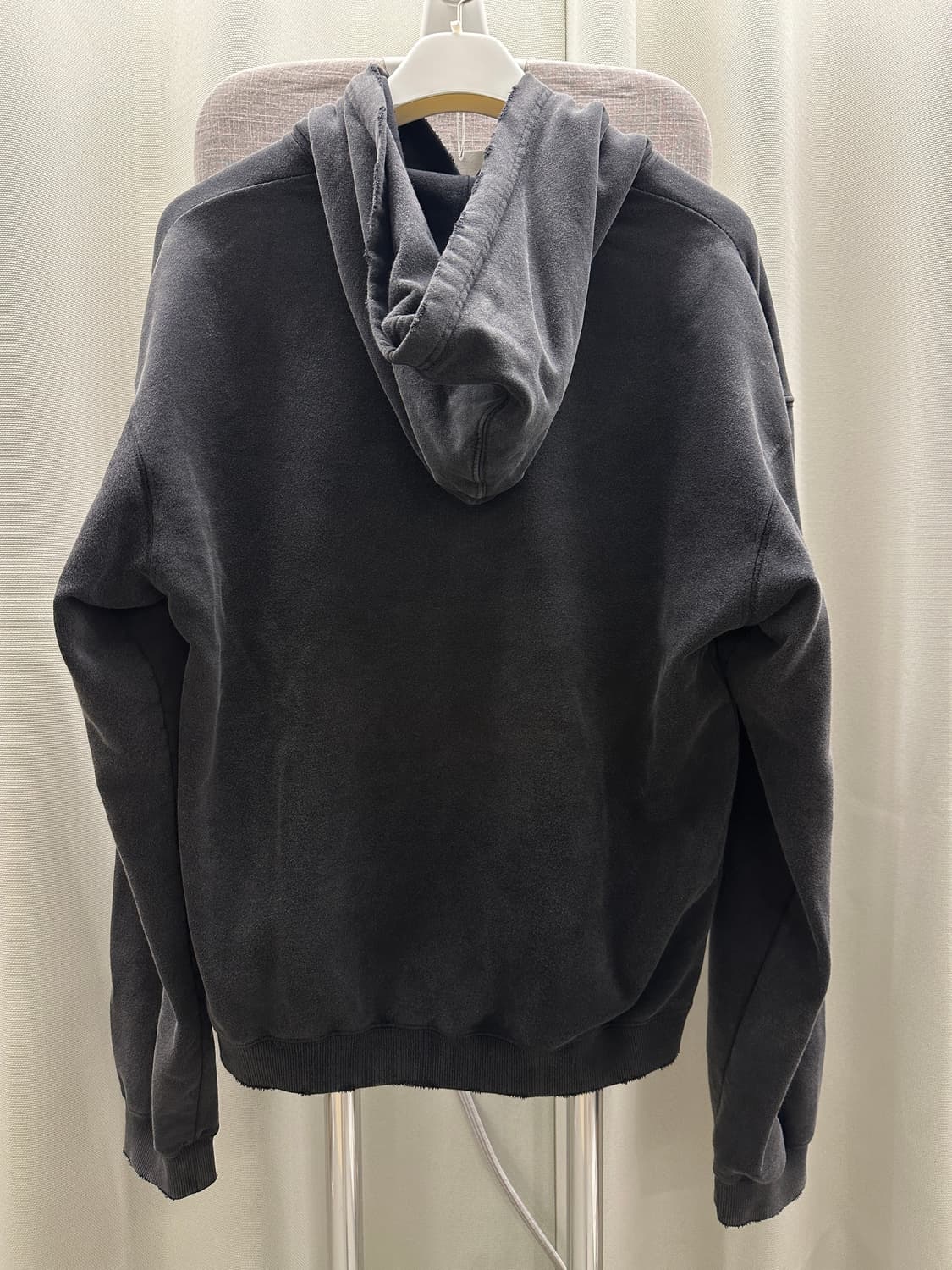 [L] 토니웩 팩토리 인스펙터 가먼트 다잉 후드_페이디드 차콜 상품이미지3