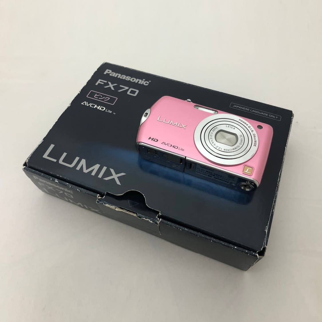 (박스셋) 파나소닉 루믹스 Lumix DMC-FX70 핑크 상품이미지1