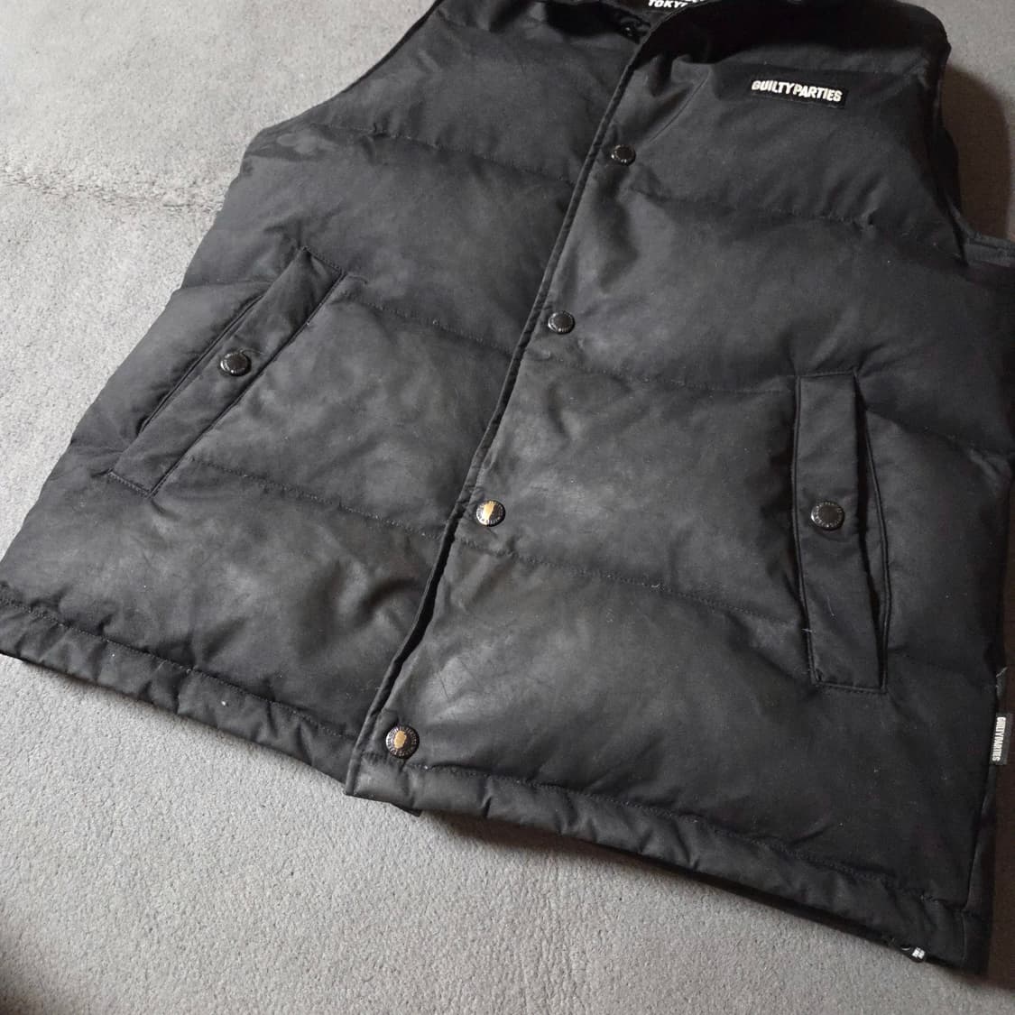 16FW 와코마리아 패딩 베스트 L 상품이미지4