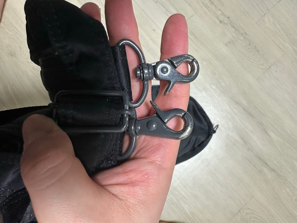 PORTER 요시다 포터 반달 숄더백 블랙 상품이미지6