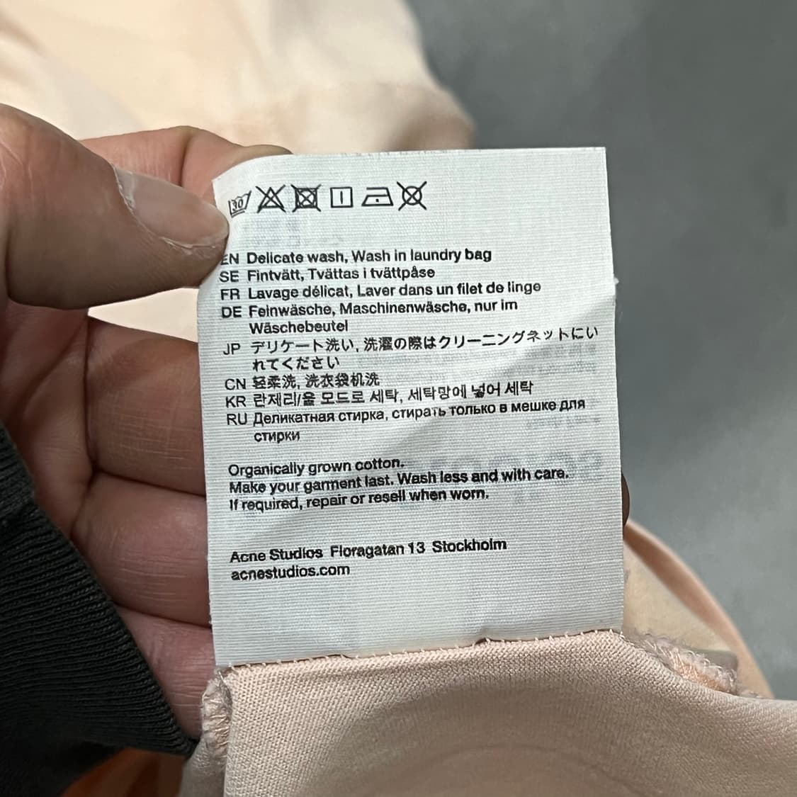  아크네스튜디오 페이스패치 반팔티 y16025 상품이미지10