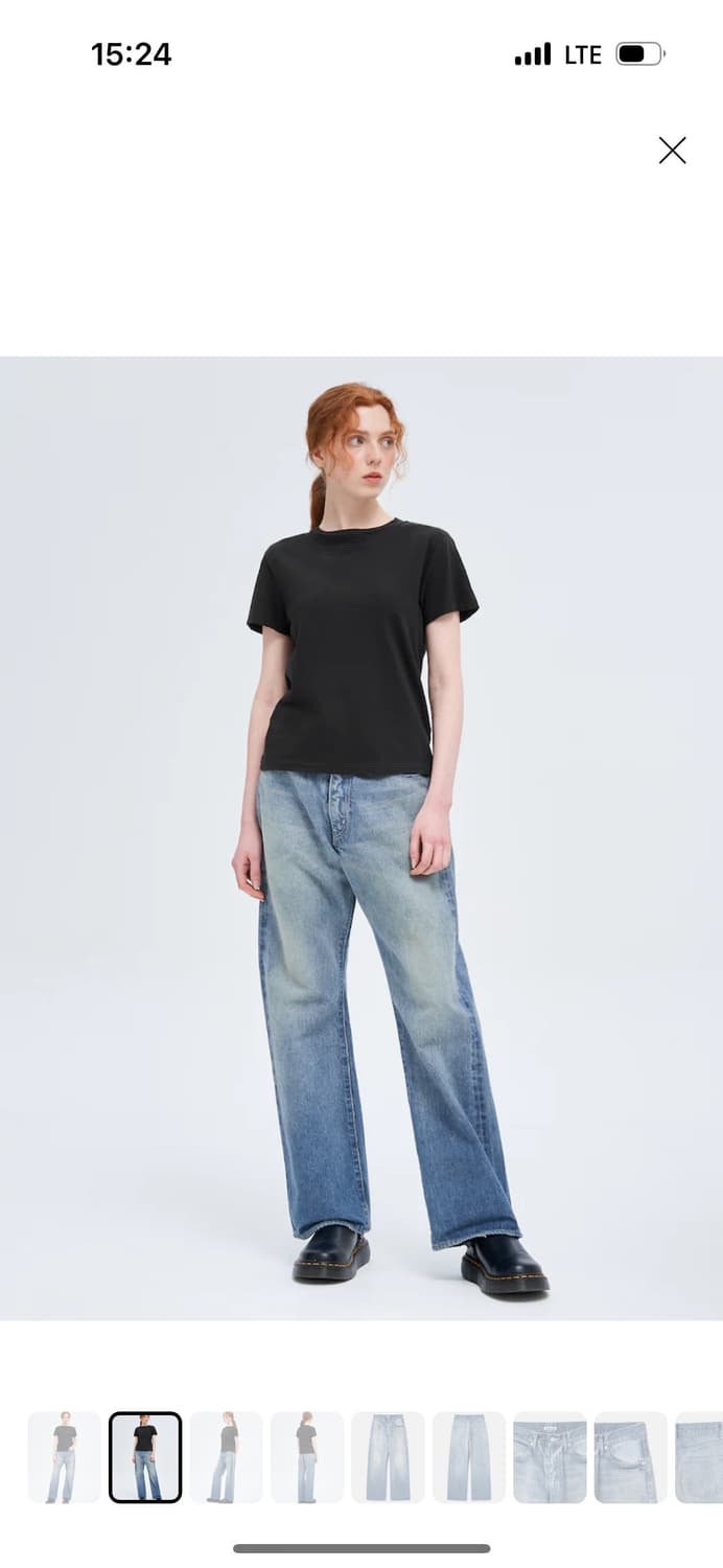 오라리 비이커 데님 1사이즈 auralee  상품이미지2