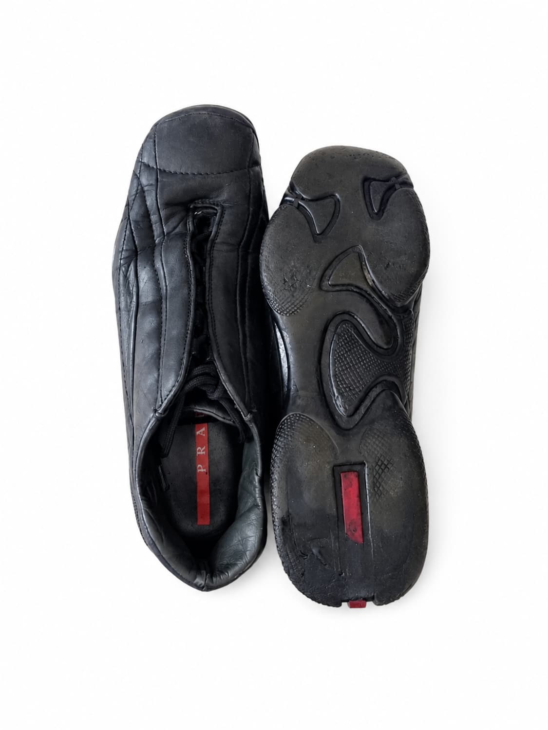 Prada sports leather sneakers UK7 상품이미지5