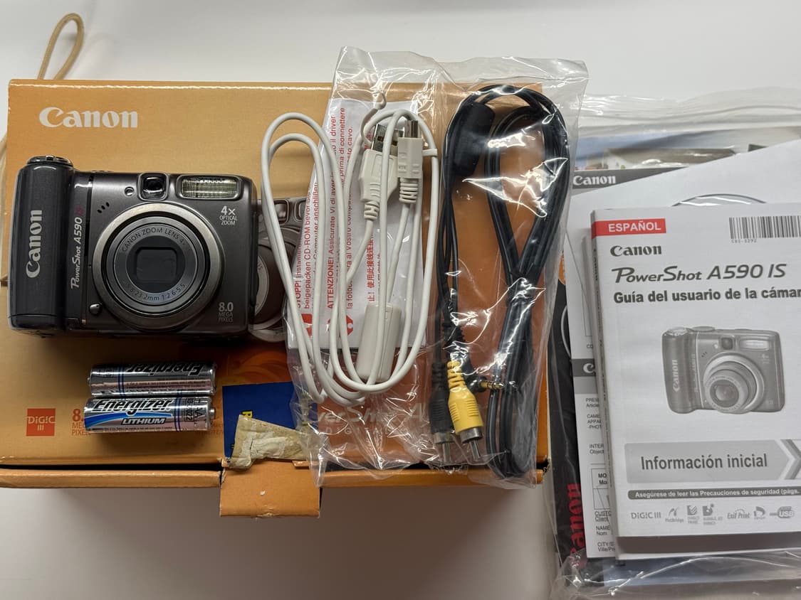 캐논 파워샷 a590 is 디지털 카메라 상품이미지6