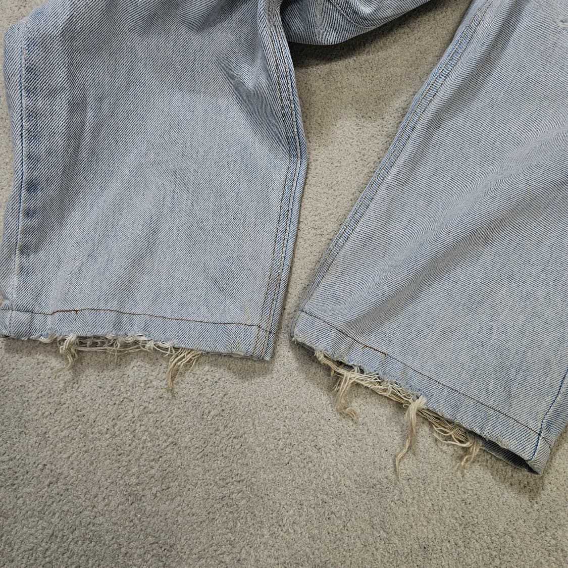 90s 캘빈클라인 리페어 데님 팬츠 33 상품이미지6