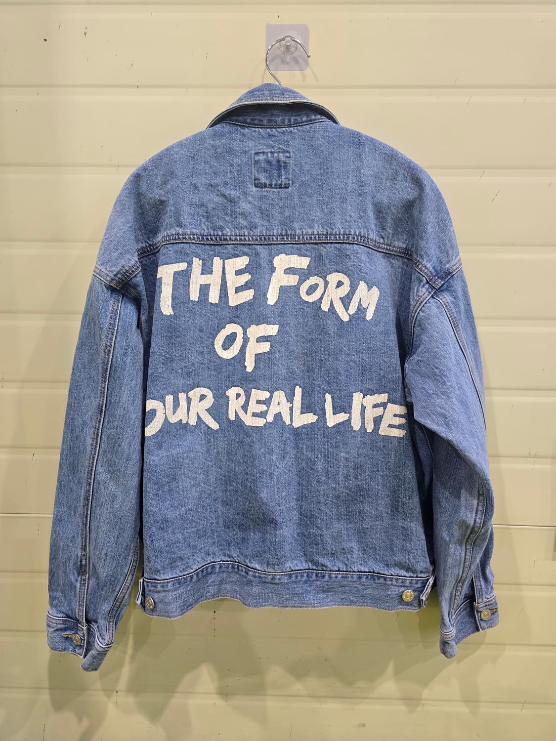 EVISU 에비수 데님 자켓 페인팅 상품이미지2