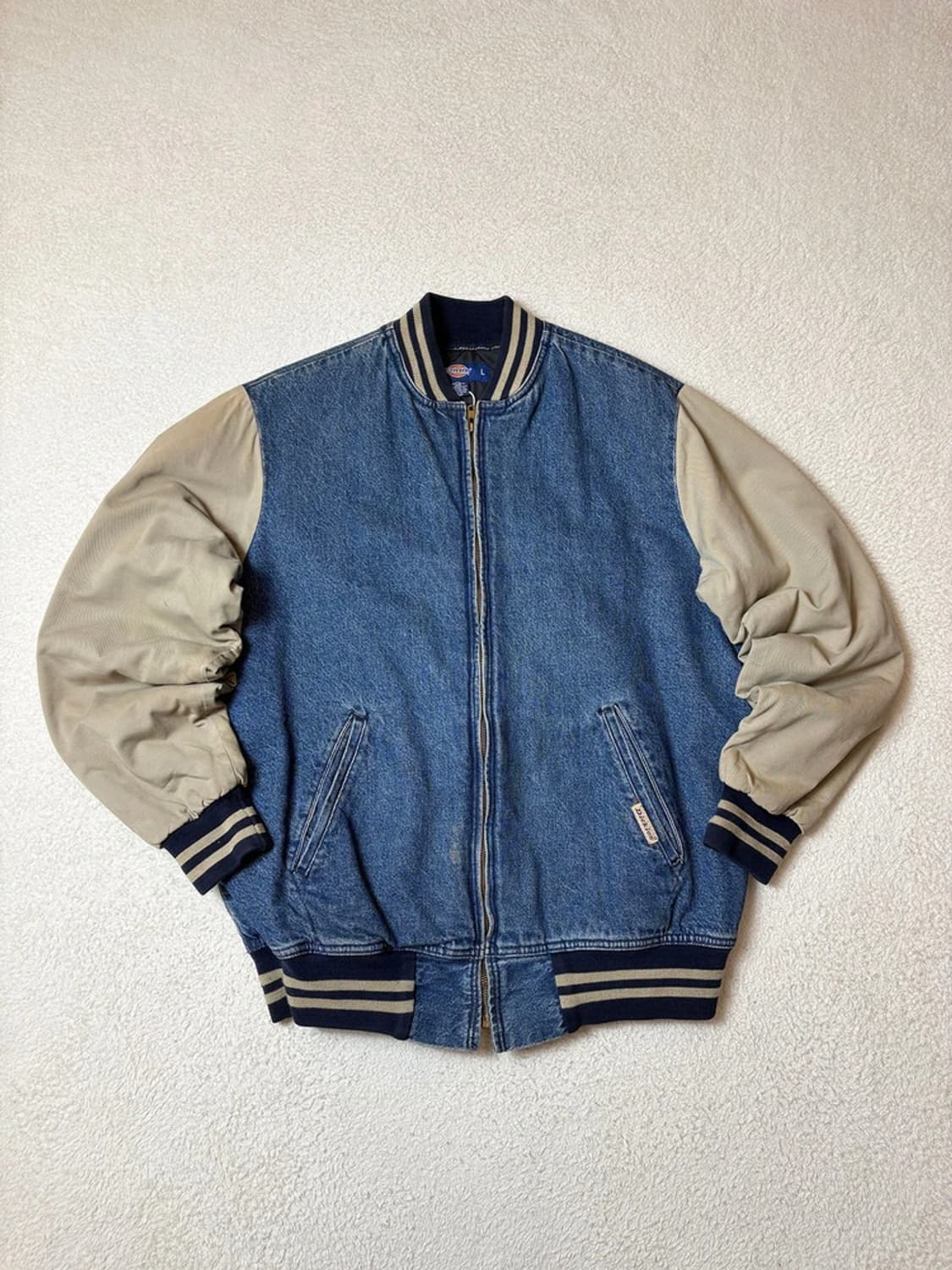 디키즈 90's Og 누빔 데님 바시티 워크 자켓 PN6538 상품이미지1