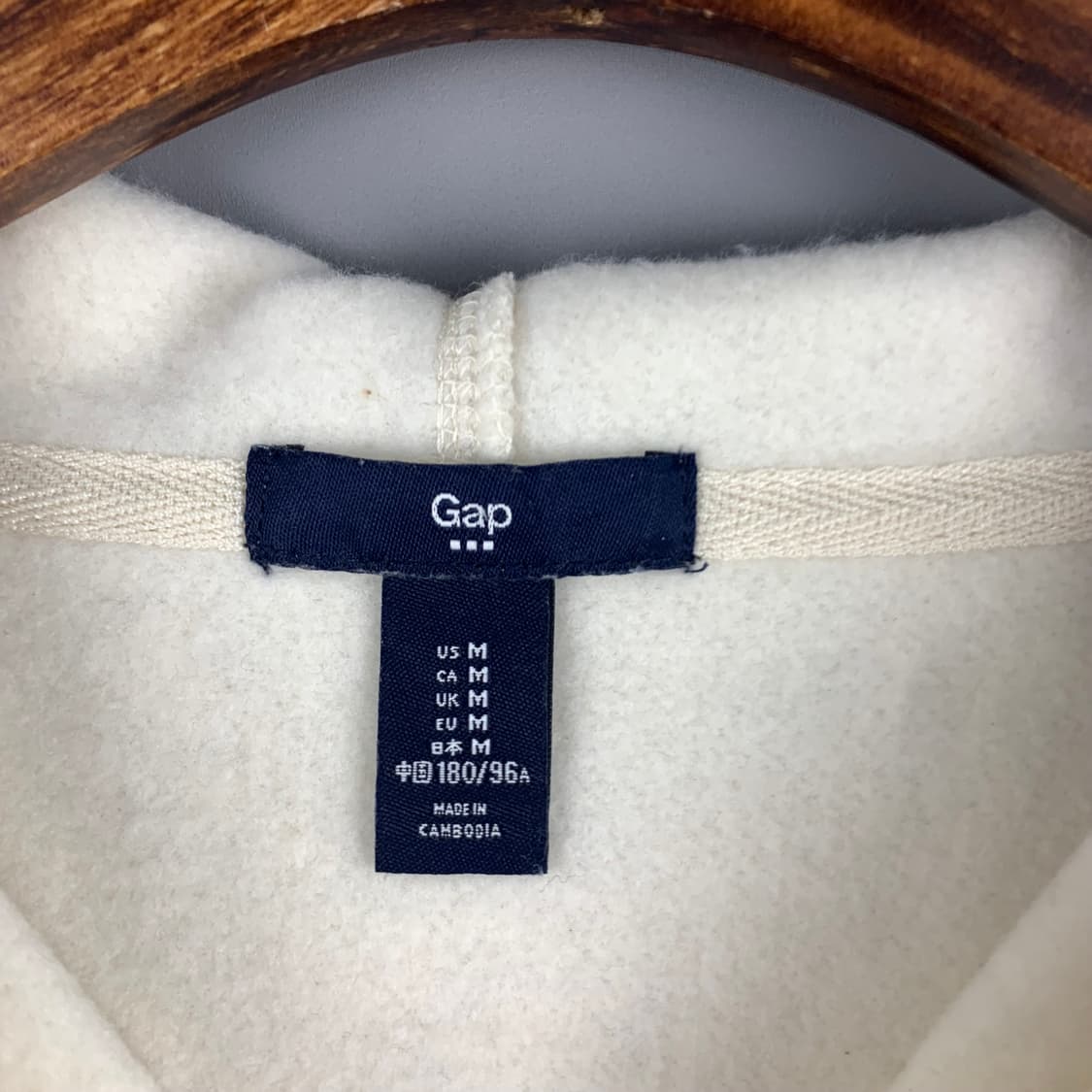 Gap 갭 오트밀 후드집업 상품이미지6