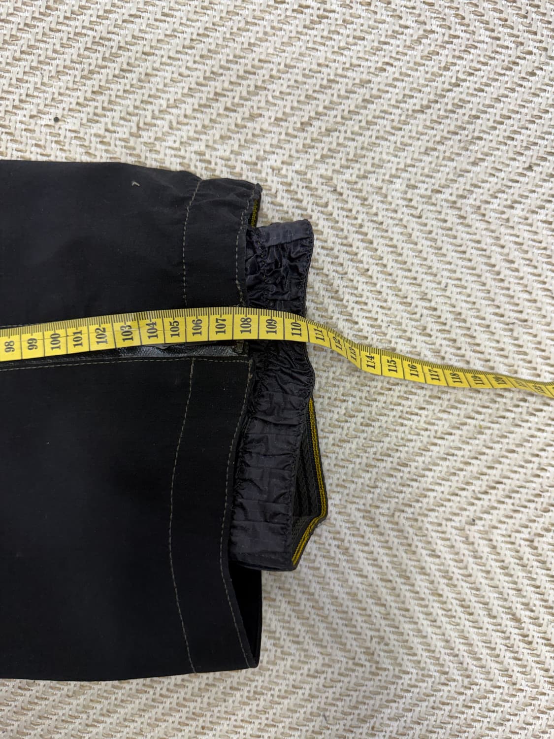 정품) 몬츄라 남성 블랙 밴딩팬츠 L 상품이미지9