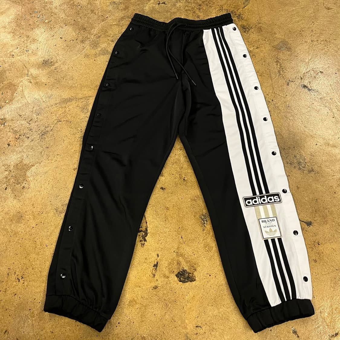 [정품/M] 아디다스 삼선 블랙 트랙 바지 b15 상품이미지2